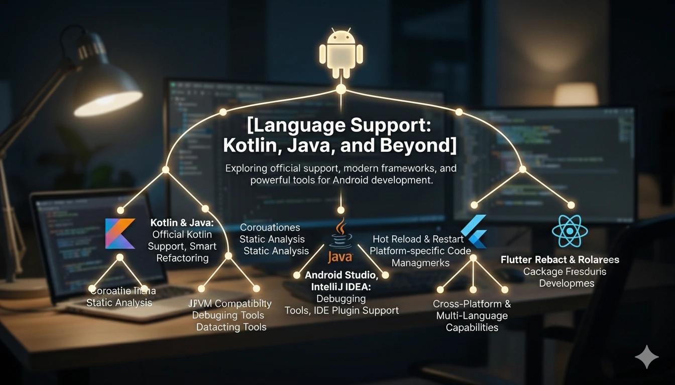 Language Support: kotlin,Java,and Beyond